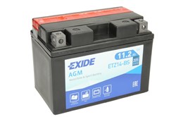 Akumulators EXIDE YTZ14-BS EXIDE 12V 11,2Ah 205A (150x87x110)_1