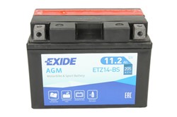 Akumulators EXIDE YTZ14-BS EXIDE 12V 11,2Ah 205A (150x87x110)_2