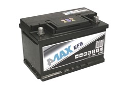 Akumulators 4MAX 65Ah/650A EFB (Labais+) 278x175x175 B13 - montāžas klemmes 10.5 mm (EFB/STARTA)_1