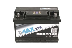 Akumulators 4MAX 65Ah/650A EFB (Labais+) 278x175x175 B13 - montāžas klemmes 10.5 mm (EFB/STARTA)_2