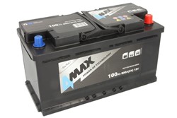 Akumulators 4MAX BAT100/800R/4MAX 12V 100Ah 800A (353x175x190)_1