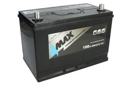 Akumulators 4MAX BAT100/800R/JAP/4MAX 12V 100Ah 800A (305x175x227)_1