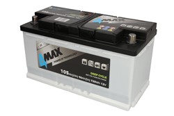 Barošanas akumulatoru baterija 4MAX DEEP-CYCLE BAT105/720R/DC/4MAX 12V 105Ah (353x175x190)_0