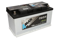 Barošanas akumulatoru baterija 4MAX DEEP-CYCLE BAT105/720R/DC/4MAX 12V 105Ah (353x175x190)_1
