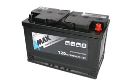 Akumulators 4MAX BAT120/900R/4MAX 12V 120Ah 900A (348x175x234)