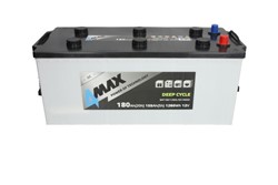 Barošanas akumulatoru baterija 4MAX DEEP-CYCLE BAT180/1260L/DC/4MAX 12V 180Ah (513x223x218)_2