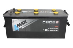 Akumulators 4MAX SHD BAT180/950L/SHD/4MAX 12V 180Ah 950A (513x223x223)_2