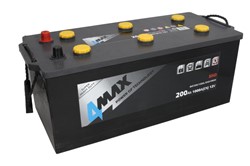 Akumuliatorius 4MAX BAT200/1000L/SHD/4MAX 12V 200Ah 1000A K+_1