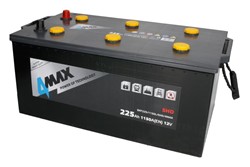 Akumulators 4MAX SHD BAT225/1150L/SHD/4MAX 12V 225Ah 1150A (513x276x241)