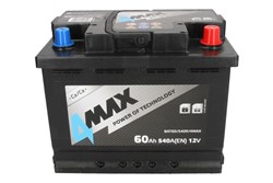Akumulators 4MAX BAT60/540R/4MAX 12V 60Ah 540A (242x175x190)_2
