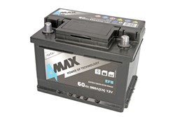 Akumulators 4MAX START&STOP EFB BAT60/560R/EFB/4MAX 12V 60Ah 560A (242x175x175)