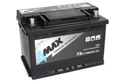 4MAX Starting battery BAT72/720R/EFB/4MAX_1