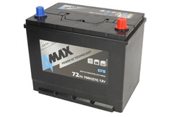 PKW battery 4MAX BAT72/750R/EFB/JAP/4MAX