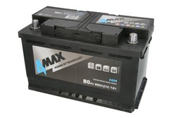 Akumulator 4MAX 12V 80Ah/800A START&STOP AGM (P+ biegun standardowy) 315x175x190 B13 (agm/rozruchowy)
