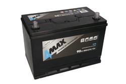 Akumulators 4MAX START&STOP EFB BAT90/850R/EFB/JAP/4MAX 12V 90Ah 850A (302x175x227)_1