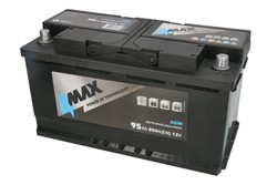 Akumulator 4MAX 12V 95Ah/850A START&STOP AGM (P+ biegun standardowy) 352x175x190 B13 (agm/rozruchowy)_0