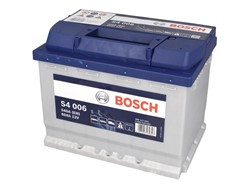 Autobaterie Silver S4 12V 60Ah 540A, 0 092 S40 060
