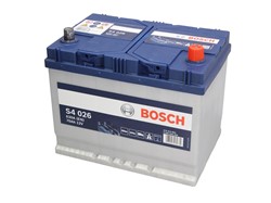 Akumulators BOSCH S4 0 092 S40 260 12V 70Ah 630A S4 026 (260x173x225)