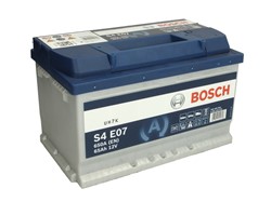 Akumulators BOSCH START&STOP EFB 0 092 S4E 070 12V 65Ah 650A S4 E07 (278x175x175)_1