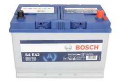 Akumulators BOSCH START&STOP EFB 0 092 S4E 420 12V 85Ah 800A S4 E42 (306x173x225)_2