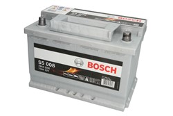 Akumulators BOSCH S5 0 092 S50 080 12V 77Ah 780A S5 008 (278x175x190)_0
