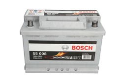 Akumulators BOSCH S5 0 092 S50 080 12V 77Ah 780A S5 008 (278x175x190)_2