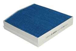 Cabin filter anti-allergic, anti-bacterial, fungicidal, with activated carbon fits: MERCEDES A (W176), B SPORTS TOURER (W246, W242), CLA (C117), CLA SHOOTING BRAKE (X117) 1.5D-Electric 11.11-