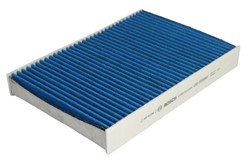 Cabin filter anti-allergic, anti-bacterial, fungicidal, with activated carbon fits: PEUGEOT 508 I, 508/KOMBI 1.6-2.2D 11.10-