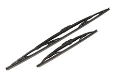 Wiper blade Twin 654 swivel 650/340mm (2 pcs) front with spoiler