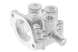 Thermostat housing fits: PERKINS