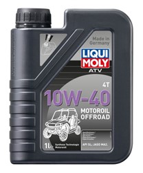Alyva keturtakčiams varikliams LIQUI MOLY ATV (1L) SAE 10W40 sintetinis LIM3013 10W40 1L ATV_0