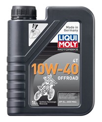 Olej silnikowy 4T 10W40 LIQUI MOLY OFF ROAD 1l 4T, API SL JASO MA-2 Półsyntetyczny