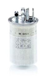Degalų filtras MANN-FILTER WK 823/1_0