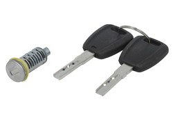 Lock cartridge front L/R fits: FIAT 500, DOBLO I, PANDA 169, PANDA 319, PUNTO II 09.99-