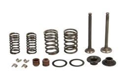 IP000065 16,5/18,6mm x5mm, Steel, (oil seals; plates; set of valve springs; suction valve) 139QMB; GY6-50 fits CHIŃSKI SKUTER/MOPED/MOTOROWER/ATV; KYMCO