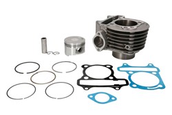 Cylinder (4T) pasuje do CHIŃSKI SKUTER/MOPED/MOTOROWER/ATV GY6 125/150 Skuter 4T; KYMCO 125 4T, 125 (City R16), 125 (R12), 125 RS, 125, 125 (Classic), 125 II, 125 LX, 125XL, 125 One, 125S
