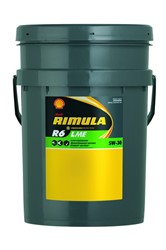 Engine oils SHELL RIMULA R6 LME 5W30 20L