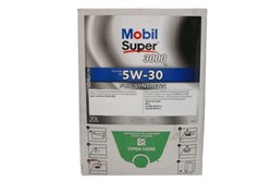 Variklių alyva MOBIL M-sup (20L) SAE 5W30 M-SUP 3000 X1 FE 5W3020BI