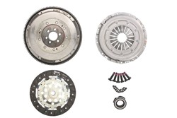 Clutch kit with dual mass flywheel and bearing VALEO VAL837075