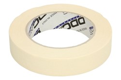 Masking tape protecting, material: paper, colour: yellow, dimensions: 24mm/50m, quantity per packaging: 1pcs, temperature resistance: 80°C_0