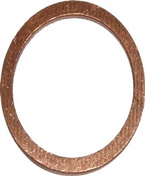 Washer copper, for drain plugs 10mm