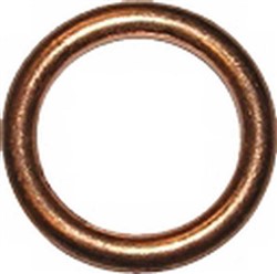 Washer copper, for drain plugs 16mm