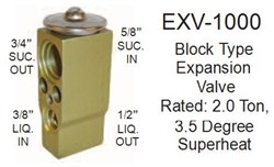 Розширювальний клапан кондиціонера SUNAIR EXV-1000