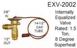 Expansion Valve, air conditioning EXV-2002