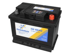 Vieglo auto akumulators CARTECHNIC CART556400048