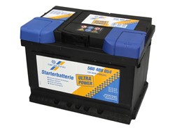 Akumulators CARTECHNIC ULTRA POWER CART560409054 12V 60Ah 540A (242x175x175)