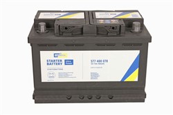 Akumulators CARTECHNIC ULTRA POWER CART577400078 12V 77Ah 780A (278x175x190)_2