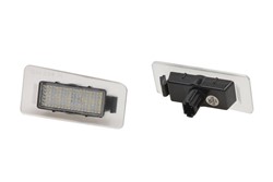 Svjetlo registarske oznake LED, Boja svjetla bijela, 12V,, s odobrenjem za cestu (homolagacija) odgovara KIA CEE'D 12.06-12.12