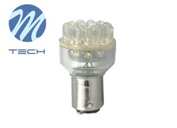 Žarulja LED P21/5W LED Basic (blister, 2 kom., 12V, bijelo, 1,2W, tip gedore BAY15D; za vozila bez CAN sabirnice