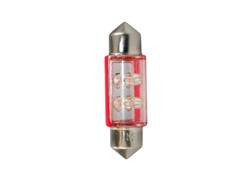 Žarulja LED C5W LED Basic (blister, 2 kom., 12V, crvena, 0,27W, tip gedore SV8,5-8; za vozila bez CAN sabirnice; Nema certifikata za homologaciju